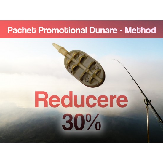 Pachet Promotional Pescuit la Dunare - Method
